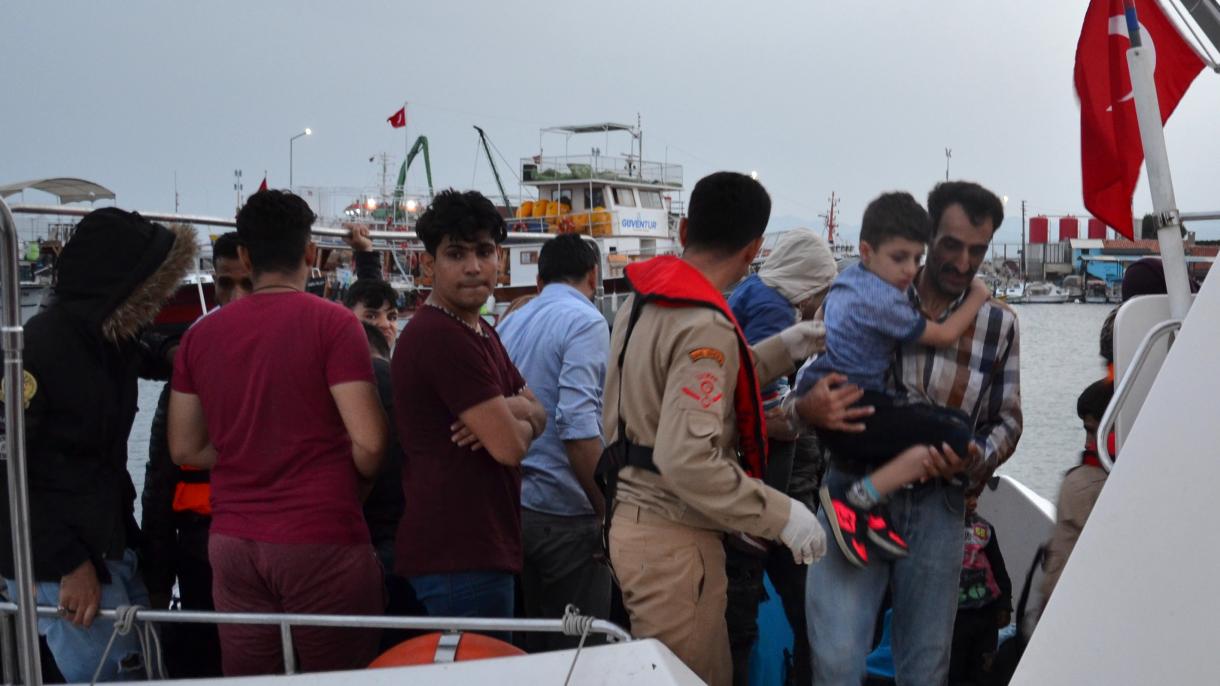 被驱赶至土耳其领海的21名寻求庇护者获救