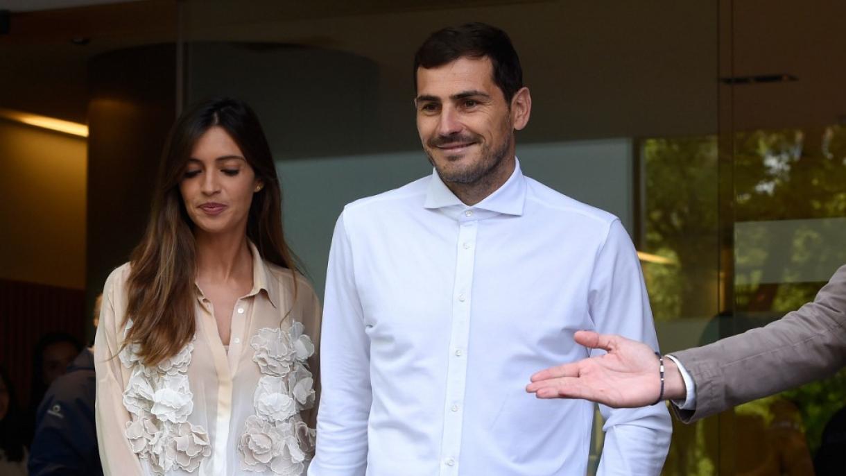Iker Casillas deixa o hospital após o enfarte cardíaco
