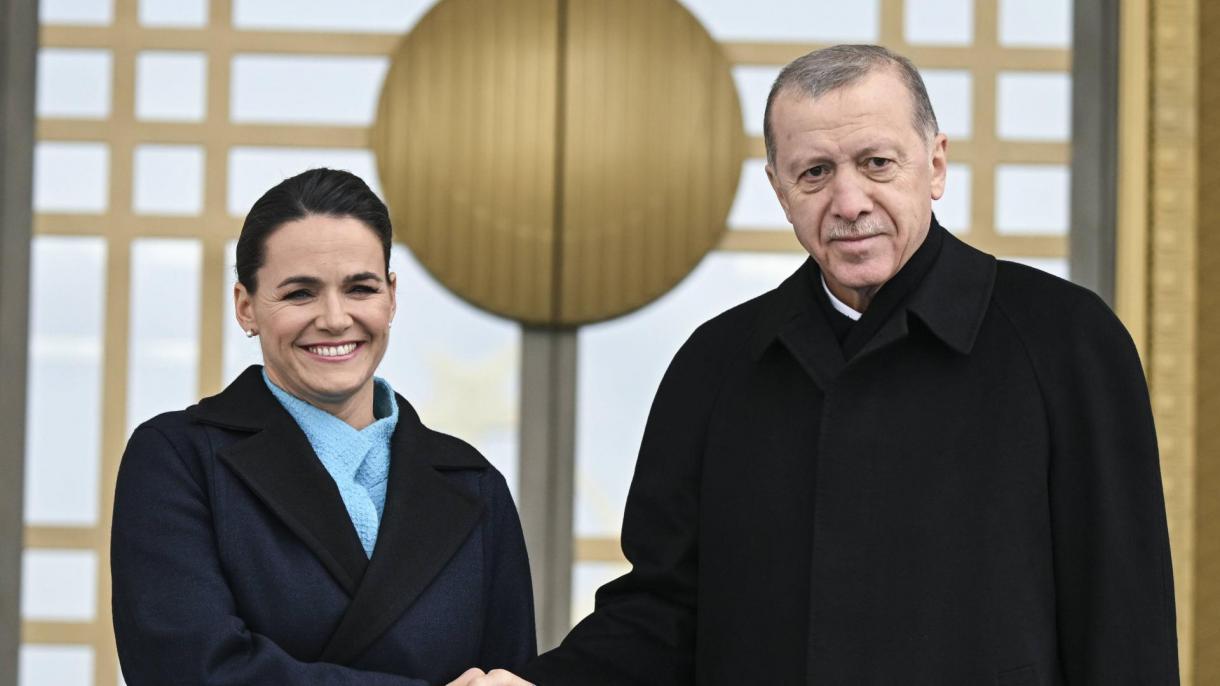 Wengriýanyň Prezidenti Türkiýä Geldi