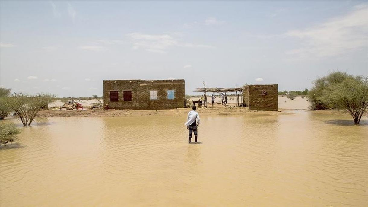 سوڈان میں سیلاب ،ہلاکتوں کی تعداد 102 ہو گئی
