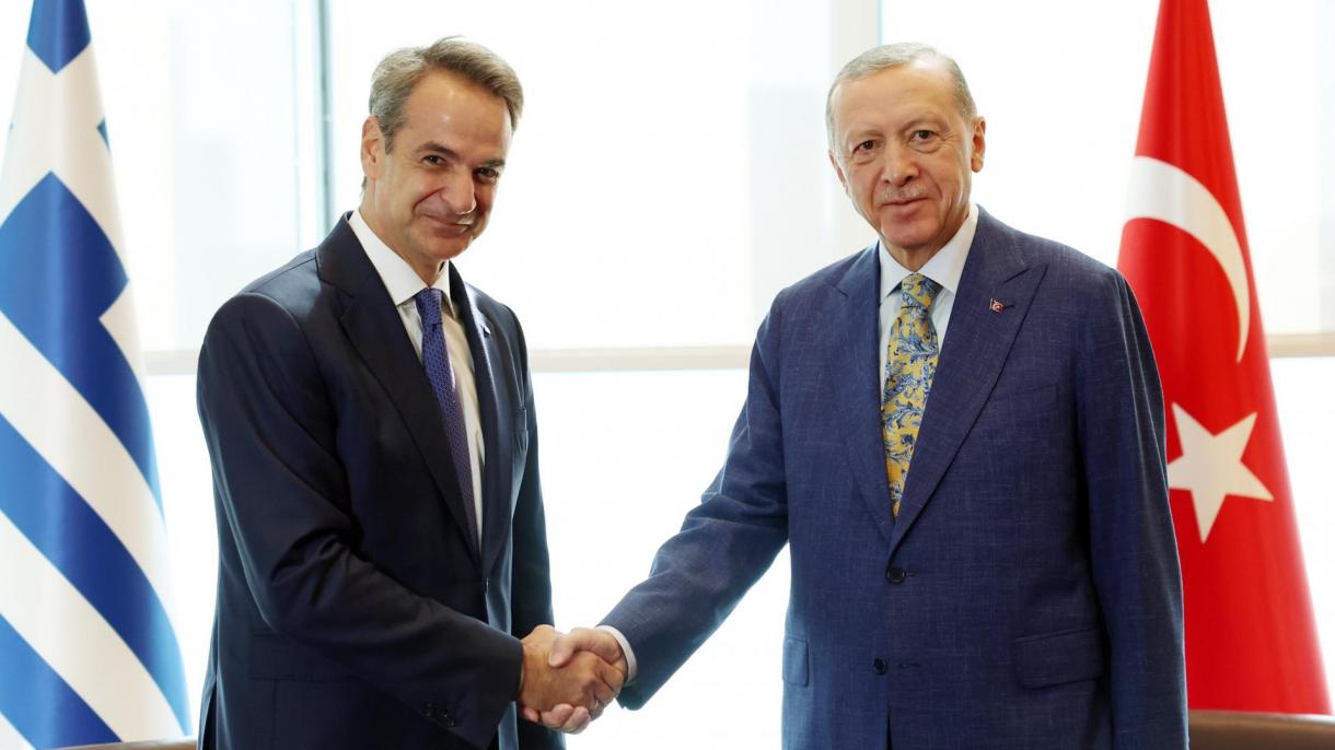 Erdogan y Mitsotakis abordarán los pasos para reforzar relaciones entre Türkiye y Grecia