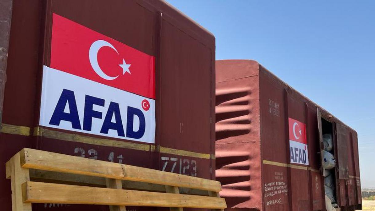 Έφτασε το 7ο τρένο ανθρωπιστικής βοήθειας που έστειλε η Τουρκία στο Αφγανιστάν
