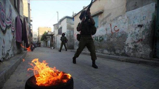 Incursion de l'armée israélienne dans un quartier du Nord de Jérusalem