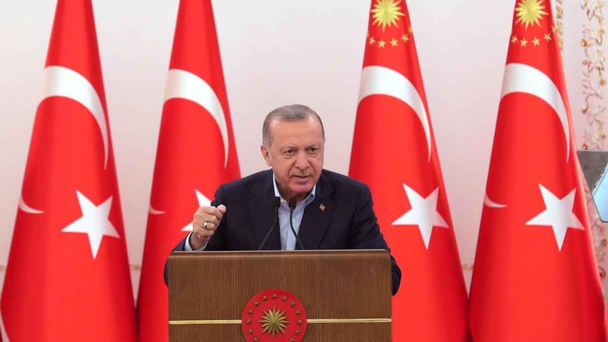 O presidente Erdogan disse que a Turquia espera um futuro brilhante