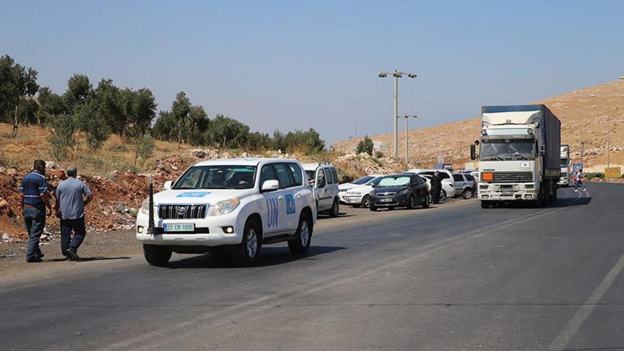Syrie : 22 camions d’aide humanitaire onusiens