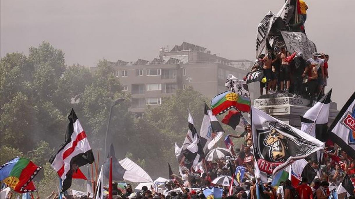 智利反政府示威已导致23人丧生
