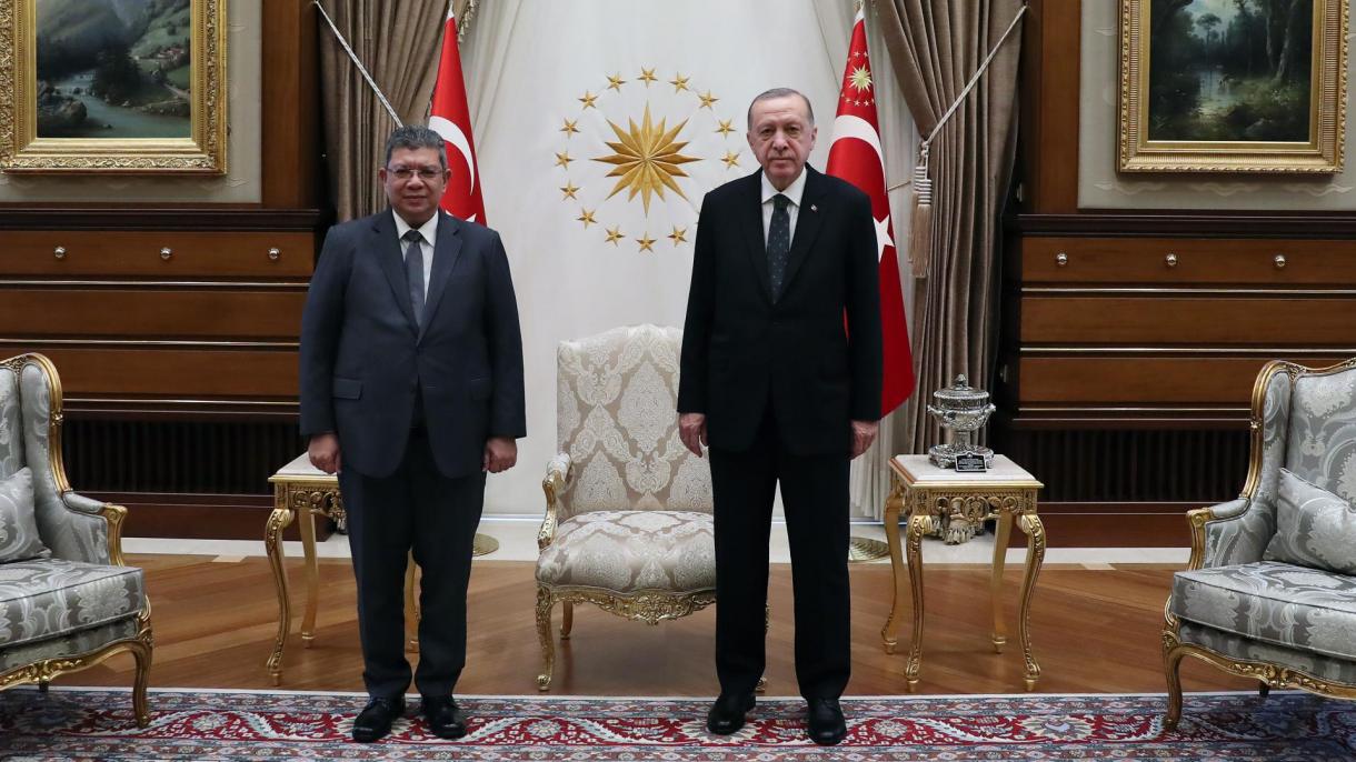 Prezident Erdogan Malaýziýanyň Daşary işler ministrini kabul etdi