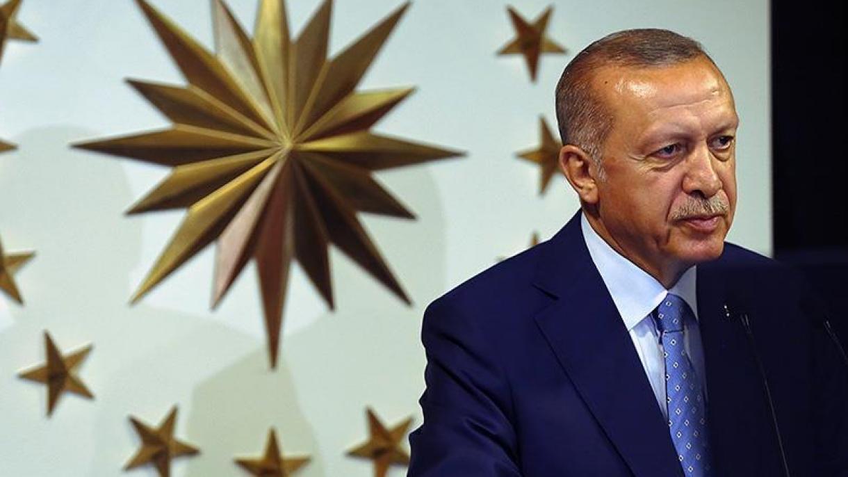 اردوغان، بوگون تورکیه بؤیوک میللت مجلیسی عمومی قورولوندا آند ایچه‌جک