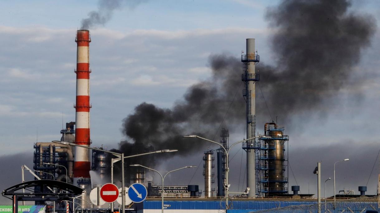 انفجار در کارخانه گاز طبیعی شرکت گازپروم روسیه