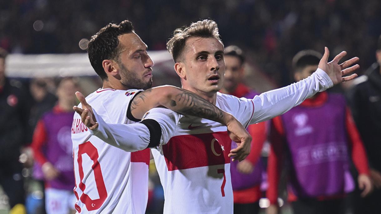 Türkiye vence 2-1 a Armenia como visitante en su primer partido del Grupo D