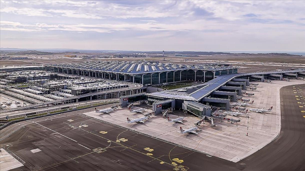 سال کے پہلے تین مہینوں میں 16 ملین 403 ہزار مسافروں نے استنبول ایئرپورٹ کا استعمال کیا