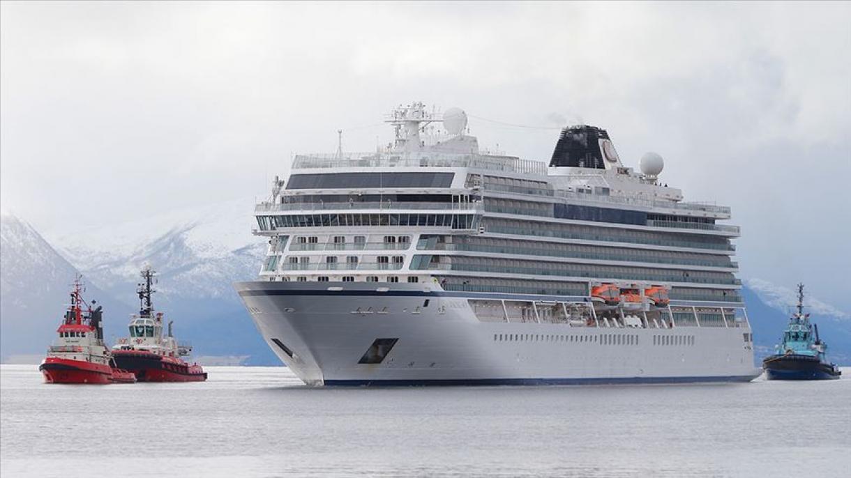 Már kikötött Norvégiában a bajba jutott luxushajó