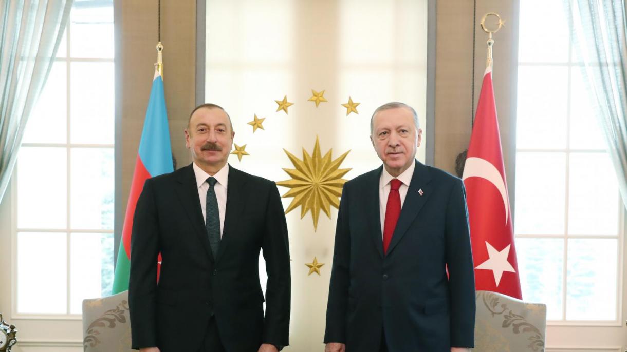 埃尔多安电话会晤阿塞拜疆总统阿利耶夫