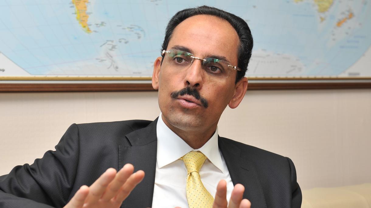 Ibrahim Kalın ha parlato a agenzia russa TASS