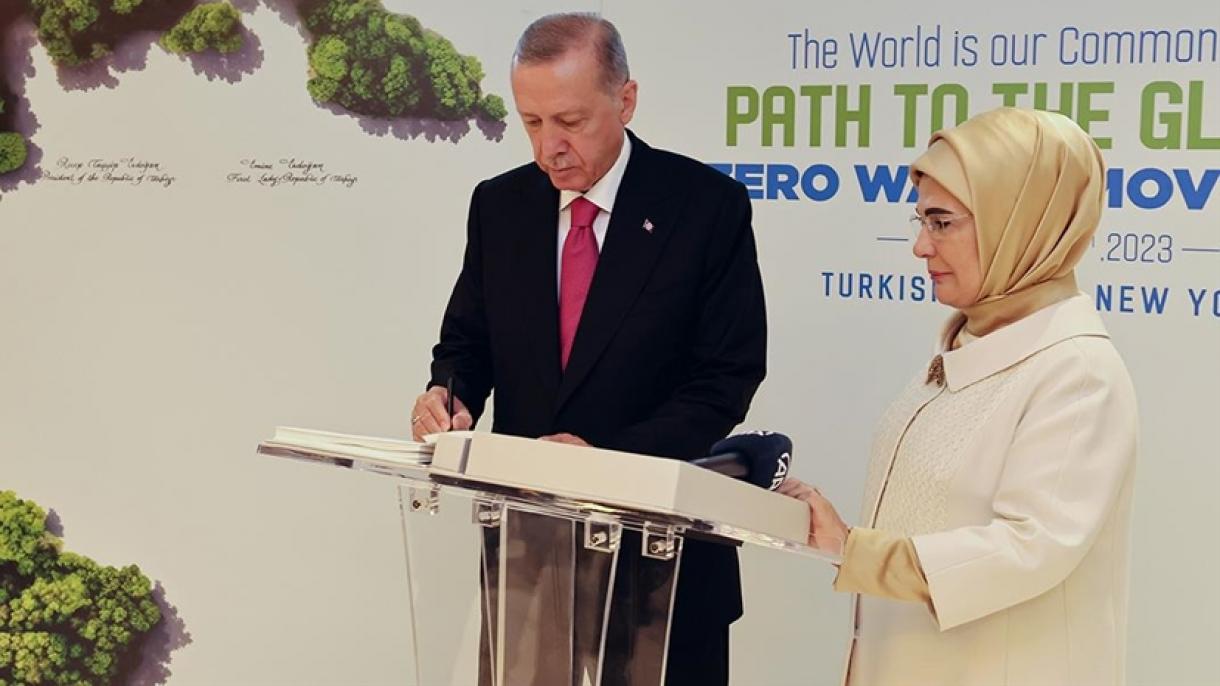 Erdogan ha firmado la Declaración Global de Buena Intención de Cero Residuo