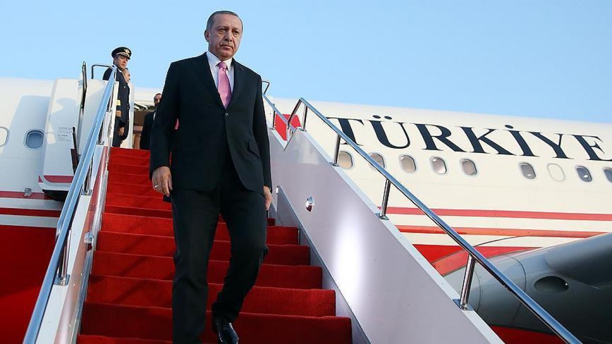 Prezident Erdogan Elazyga gitdi
