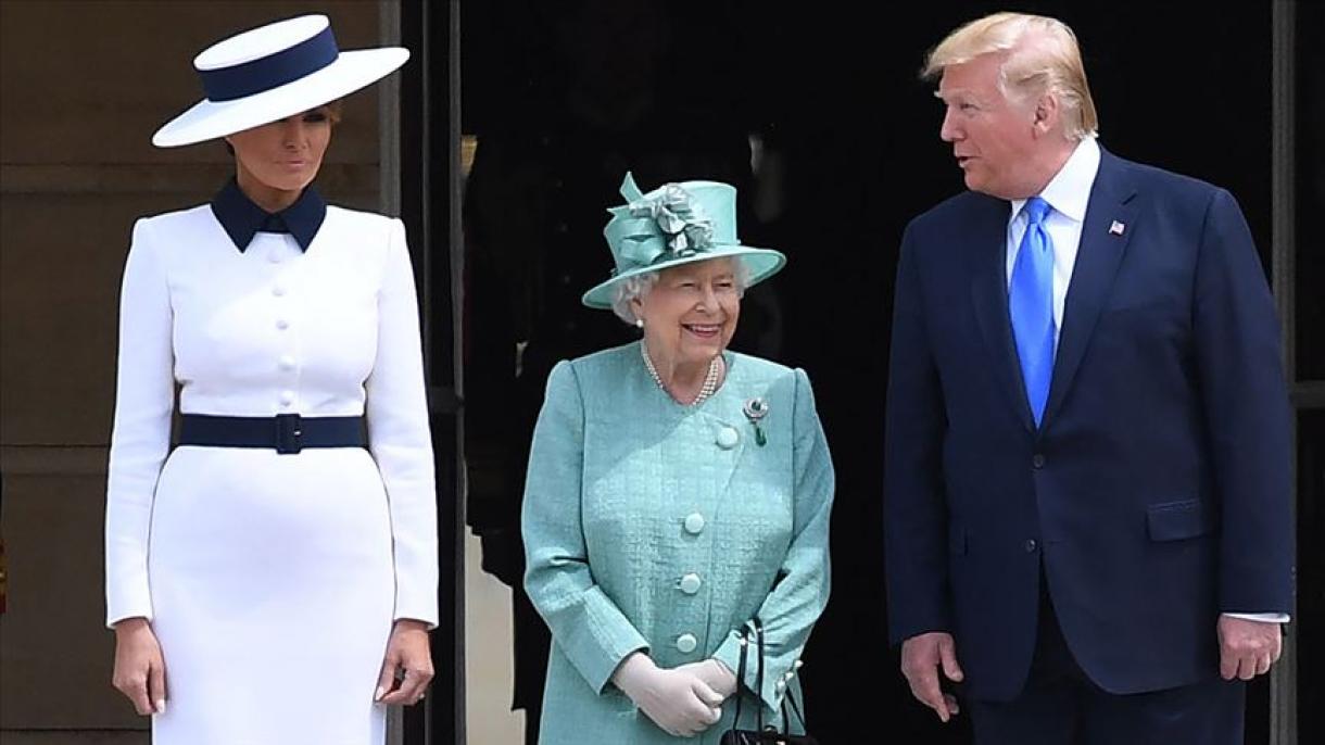 Trump, incontro con la Regina Elisabetta