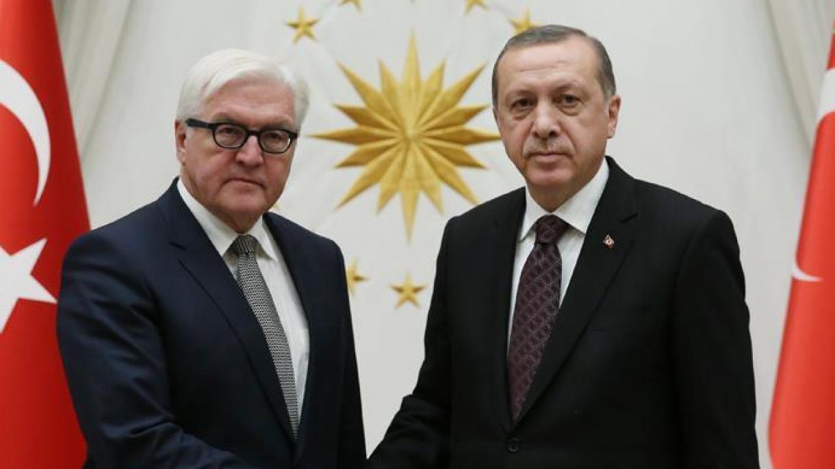 Presidentes turco y alemán tratan relaciones bilaterales y canales para su desarrollo