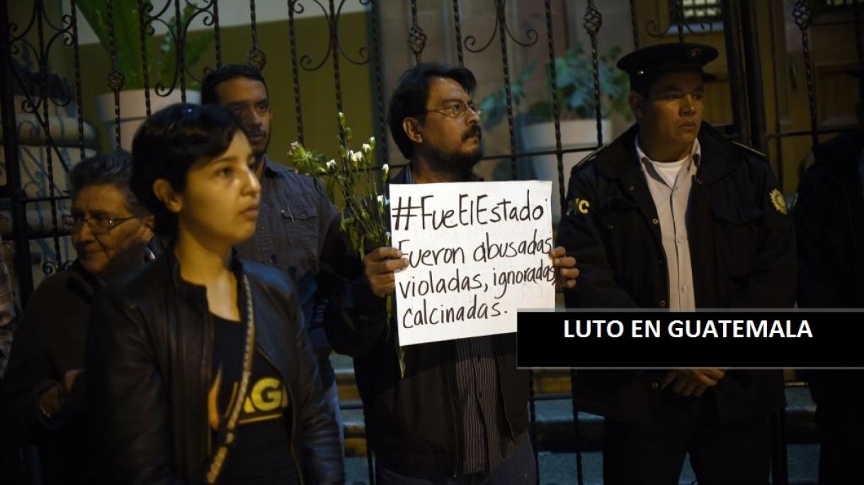 Guatemala culpa al Estado del fallecimiento de 34 niñas y pide renuncia del presidente Morales