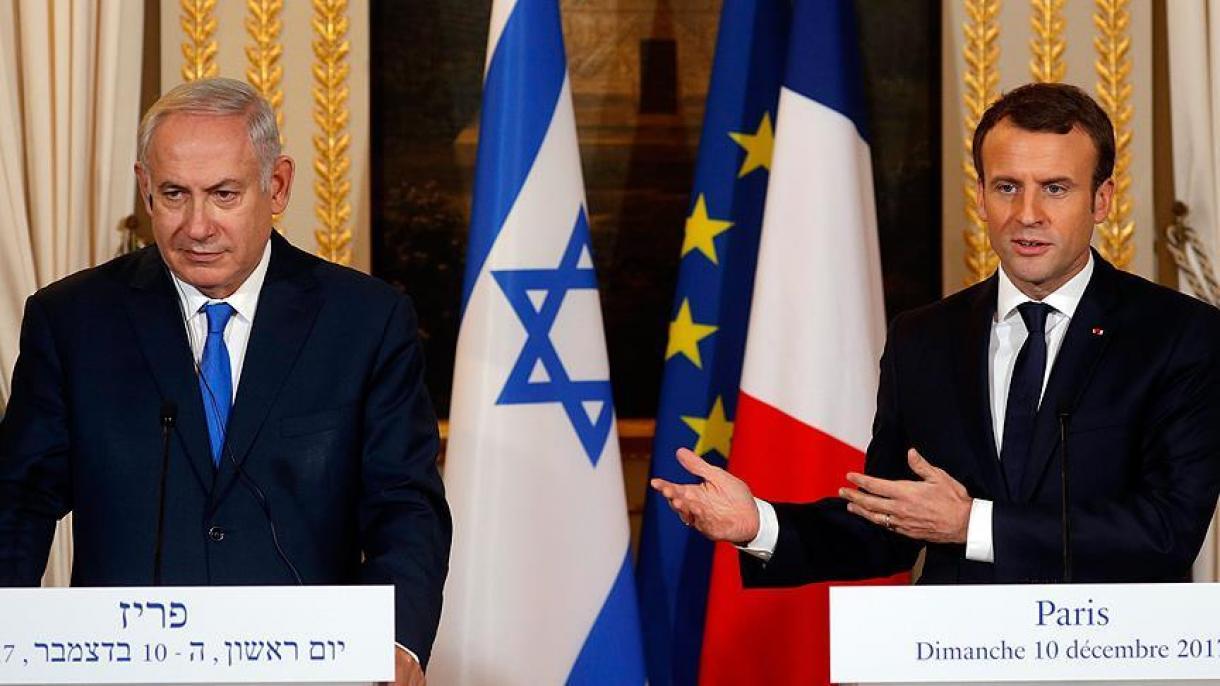Macron és Netanjahu telefonon egyeztetett