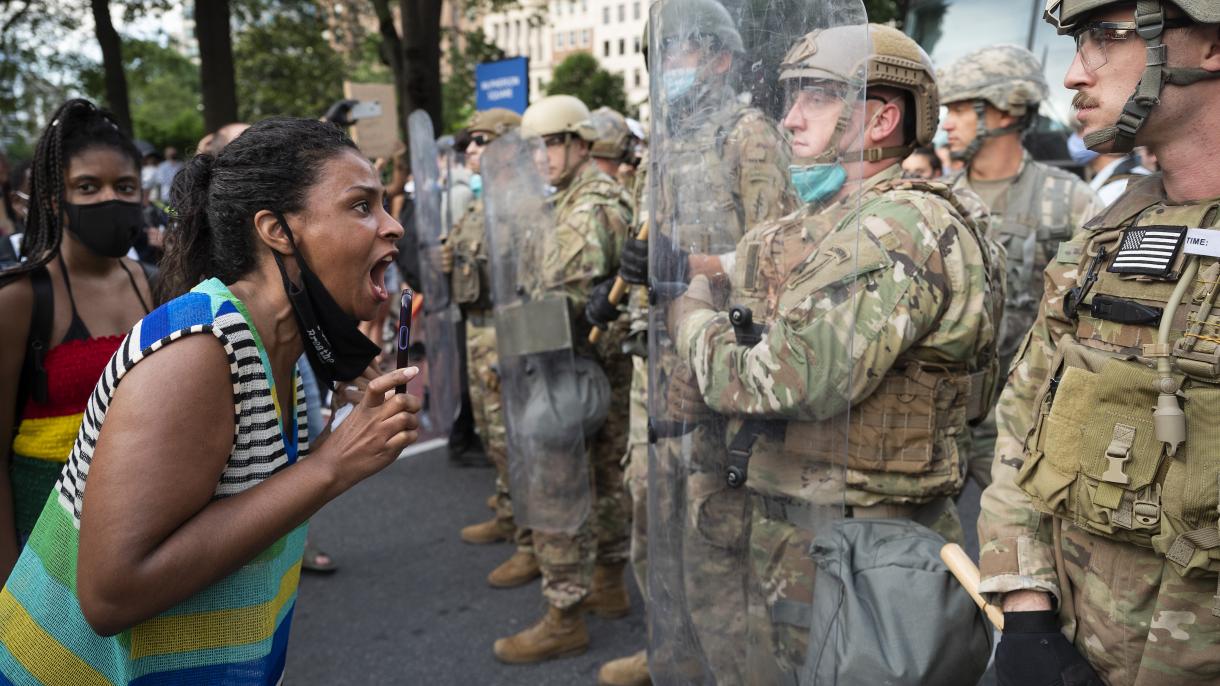 As Forças enviadas a Washington devido aos protestos nos EUA retornam aos quartéis