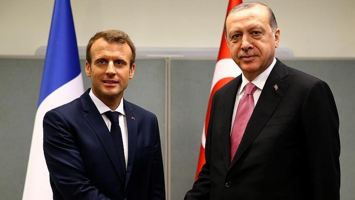 گفتگوی تلفنی رهبران ترکیه و فرانسه