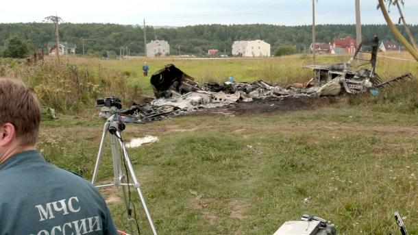 Un avion rus de vanatoare s-a prabuşit