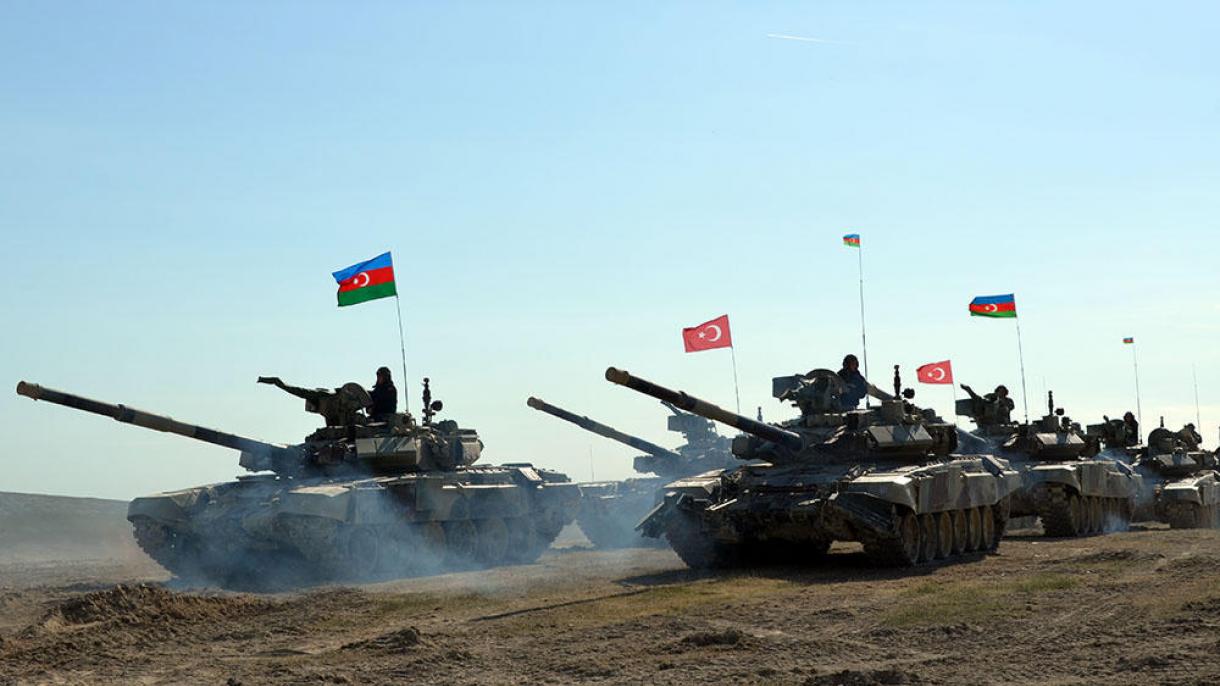 Naxçıvanda Türkiyə və Azərbaycan birgə hərbi təlimləri