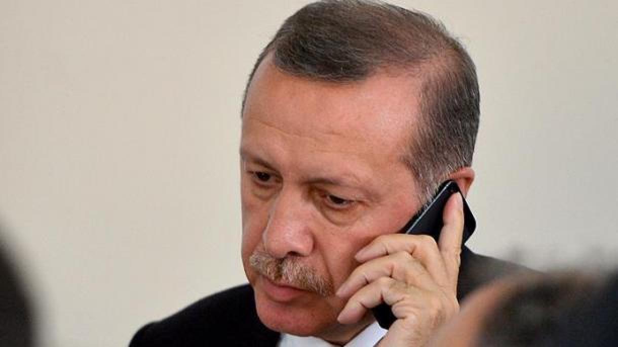 تماس تیلفونی رئیس جمهورتورکیه با شهروند ترکی که تحت بدرفتاری پولیس آلمان قرار گرفته بود