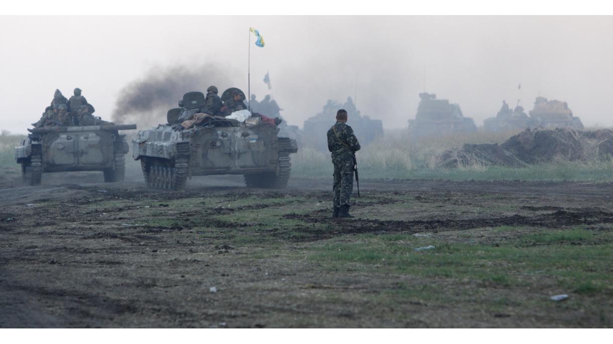 درگیری های شدید در شرق اوکراین/28 طرفدار روسیه و 5 سرباز اوکراینی کشته شدند