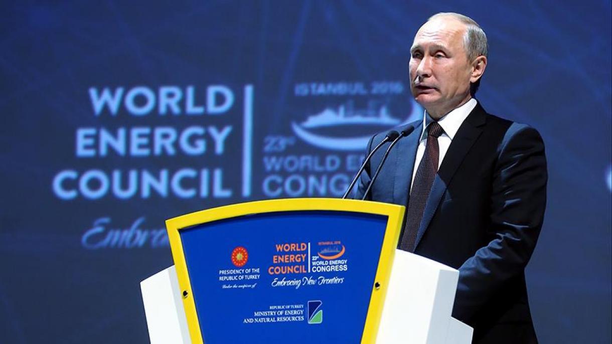 Putin: ''Nós realizaremos o projeto de escoamento de energia com a Turquia''