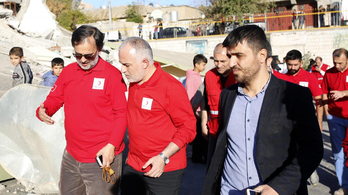 Mezzaluna Rossa Turca invia aiuti umanitari ad Arbil e Sulaymaniyah
