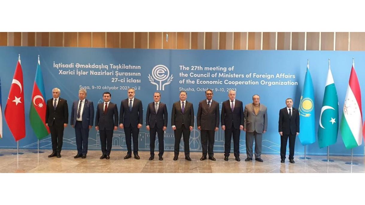 آذربائیجان کی میزبانی میں اقتصادی تعاون تنظیم کے وزرا کی کونسل کا اجلاس