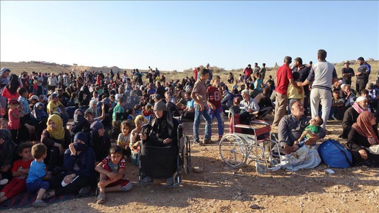 15 آواره سوری بر اثر گرسنگی و تشنگی جان باختند