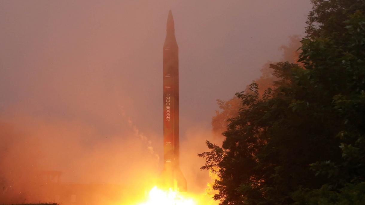 Ракетно изпитание от Пхенян...