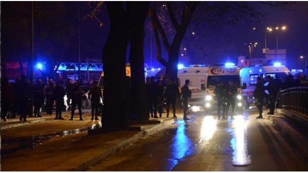 土耳其政府和反对派领导人强烈谴责安卡拉恐怖袭击