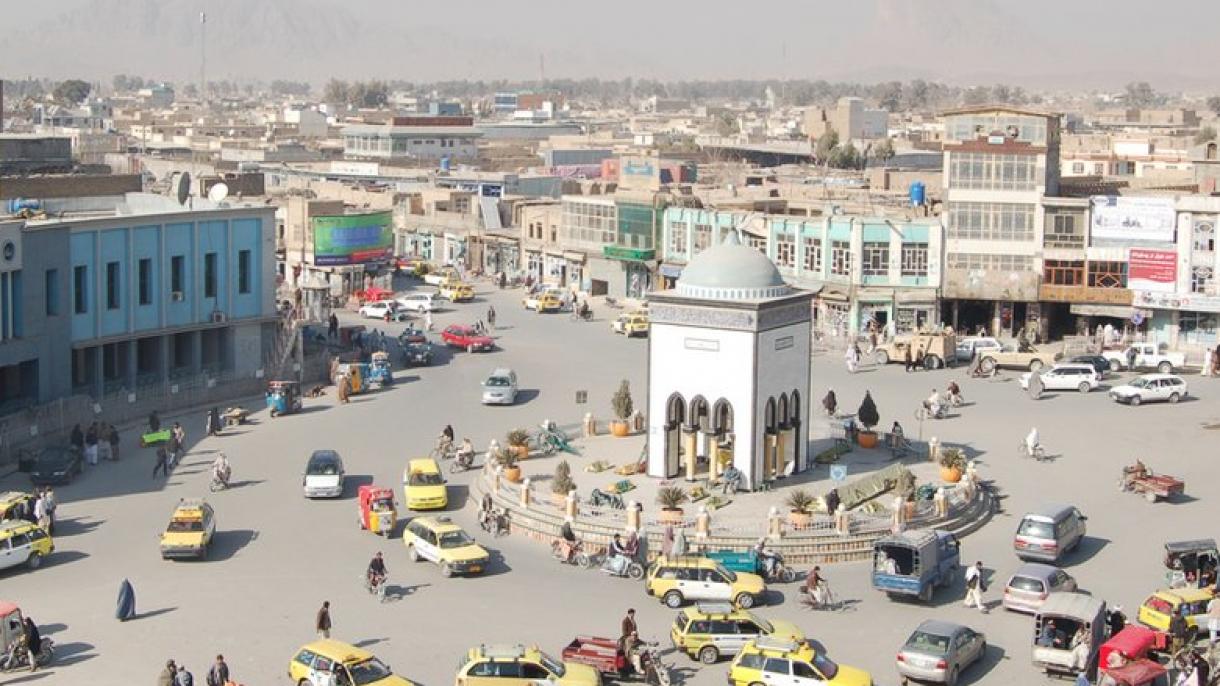 د افغانستان  د کندهار په ښار کې  چاودنه شوې ده .