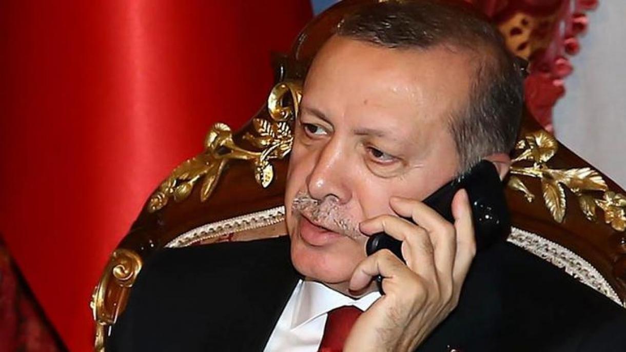 مکالمه تلفنی اردوغان با امیر قطر