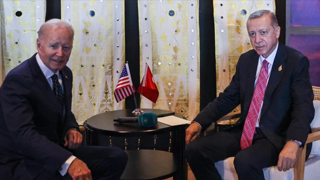 Il presidente Erdogan incontra Joe Biden al vertice del G20