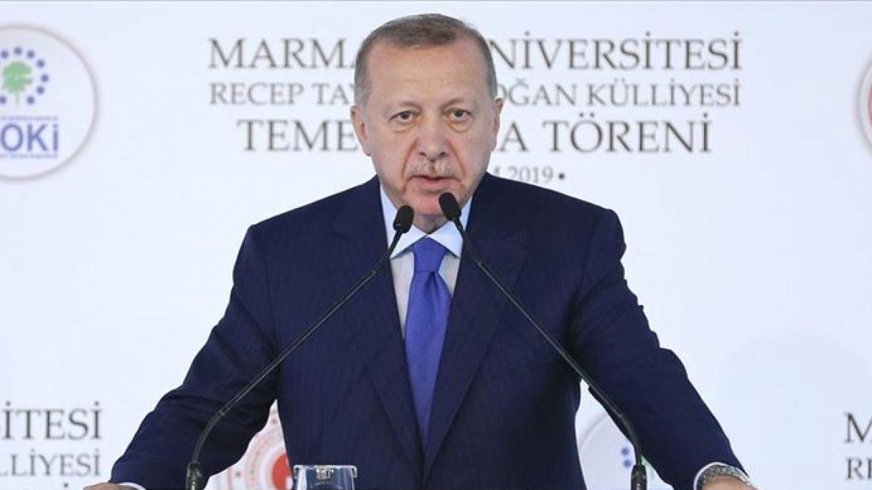 Prezident Rajap Tayyip Erdog’an, Fransiya Prezidenti Emmanuel Makronga reaksiya ko’rsatdi.