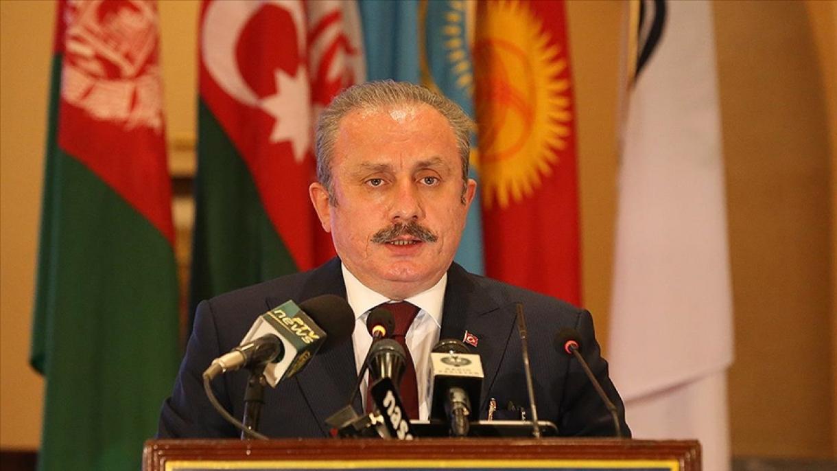 Presidente do Parlamento: "A Turquia enviou ajuda a 158 países durante o processo de pandemia"