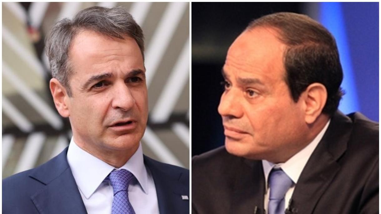گفتگوی تیلفونی رهبران مصر و یونان