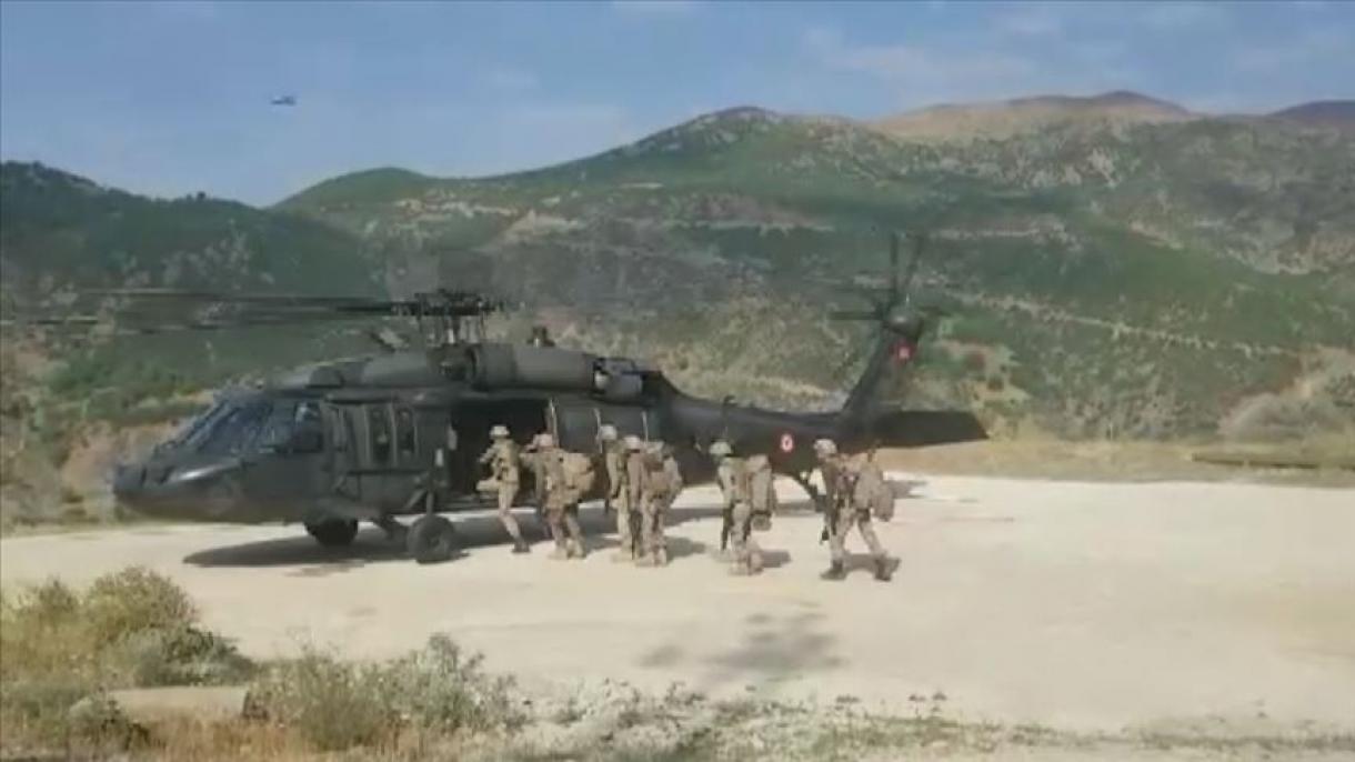 Agentes de seguridad lanzan nuevas operaciones para erradicar el terrorismo del PKK