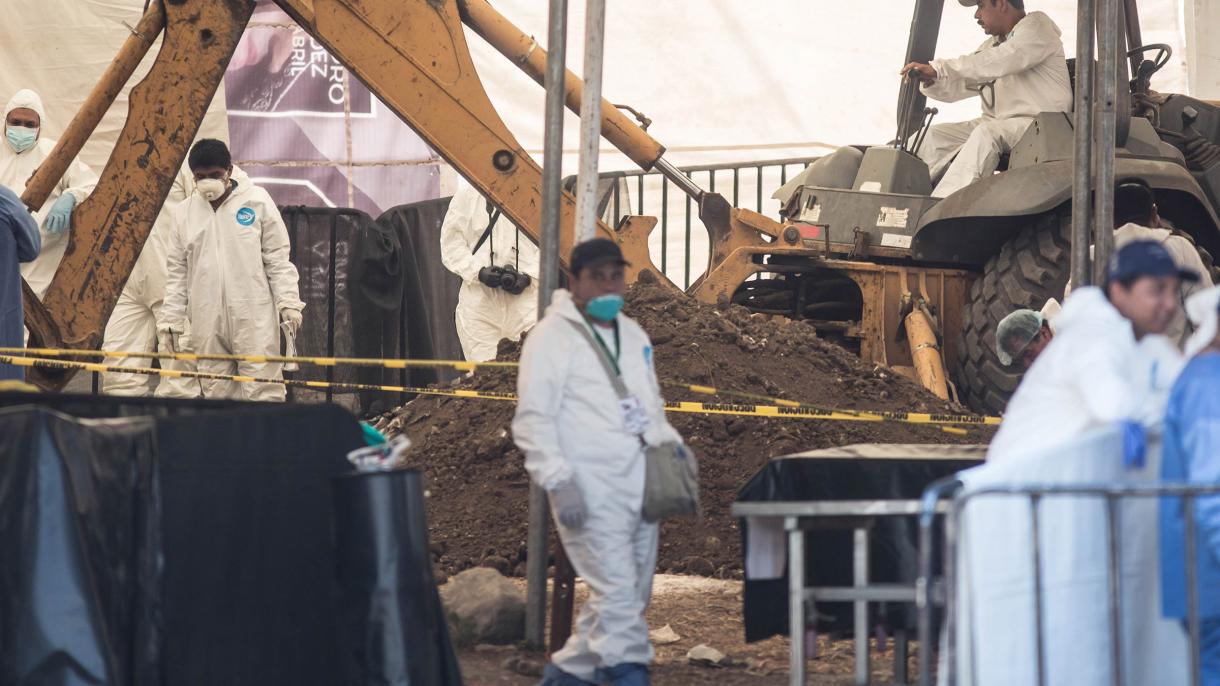 Encuentran 45 cadáveres en las tumbas secretas en México