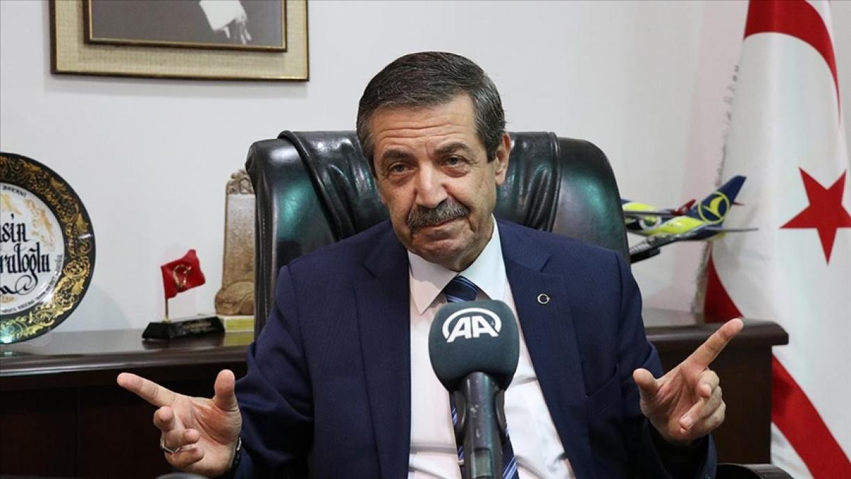 Észak-ciprusi török külügyminiszter: A KKTC nem fog engedni az álláspontjából