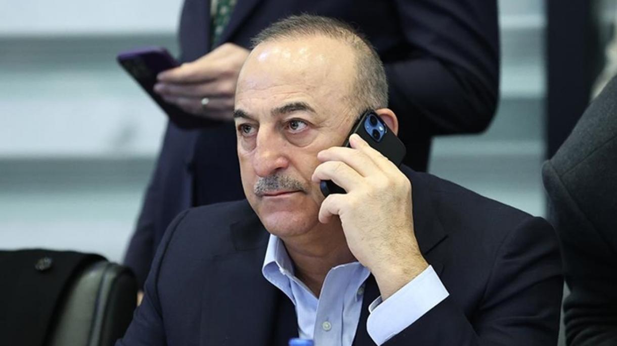 Çavuşoğlu - Xolguin söyläşüe