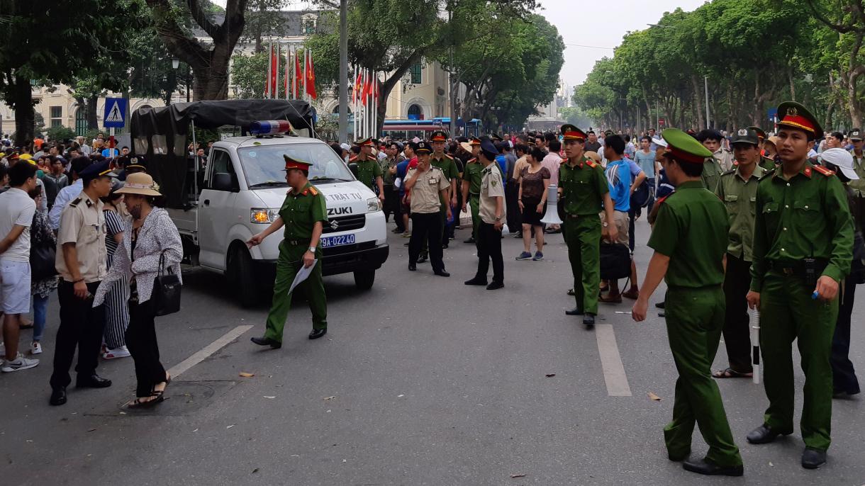 Más de cien vietnamitas arrestados en manifestación contra Gobierno