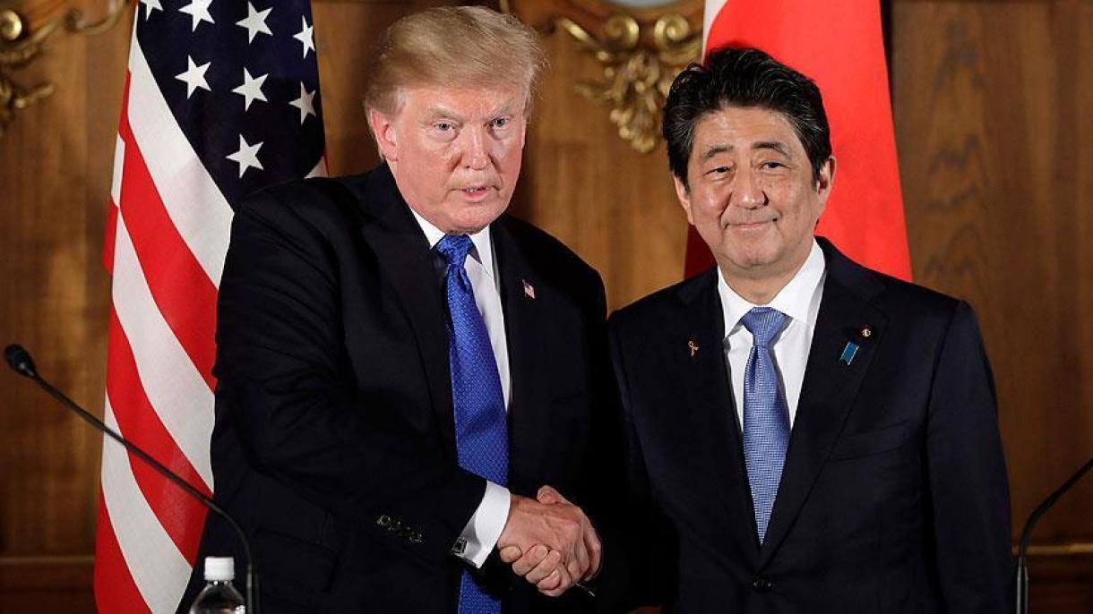 دیدار ترامپ با نخست وزیر ژاپن