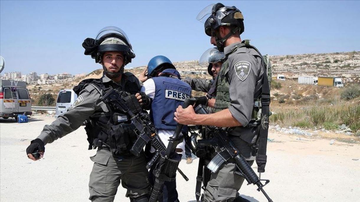 بازداشت 9 روزنامه‌نگار فلسطینی طی ماه گذشته توسط اسرائیل