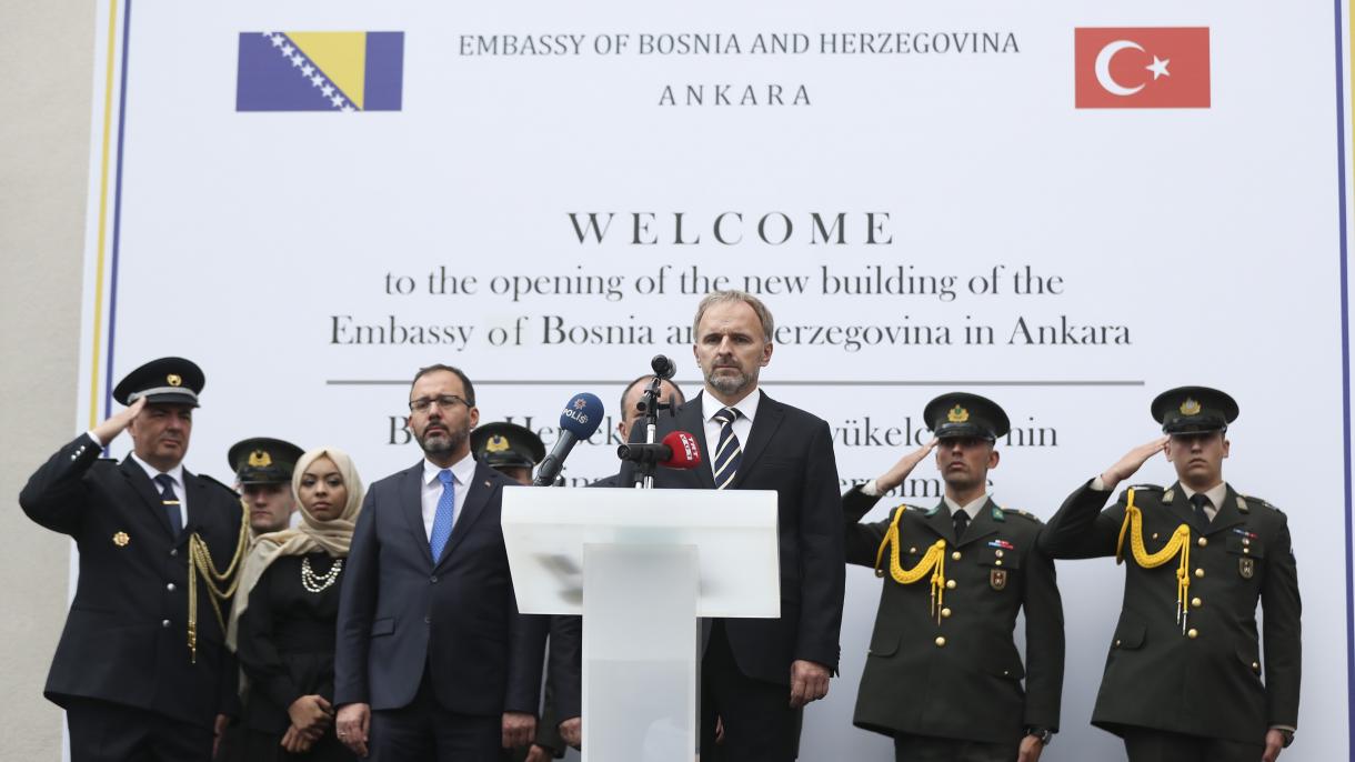 Svečano otvorena zgrada ambasade BiH u Ankari (VIDEO)